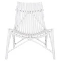 ΚΑΡΕΚΛΑ ΕΞΩΤ.ΧΩΡΟΥ CELLION HM9812.03 ΡΑΒΔΟΙ RATTAN ΣΕ ΛΕΥΚΟ ΧΡΩΜΑ 76x72x83Υεκ.