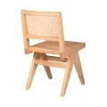 ΚΑΡΕΚΛΑ FREDRIK HM9873 ΞΥΛΟ ΦΡΑΞΙΝΟΥ ΚΑΙ RATTAN ΣΕ ΦΥΣΙΚΟ ΧΡΩΜΑ 45x55,5x83Yεκ.