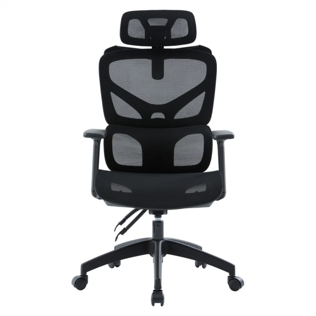 ΚΑΡΕΚΛΑ ΓΡΑΦΕΙΟΥ APEX HM1227.01 ΜΑΥΡO MESH & PP 68x68x120-130Υεκ