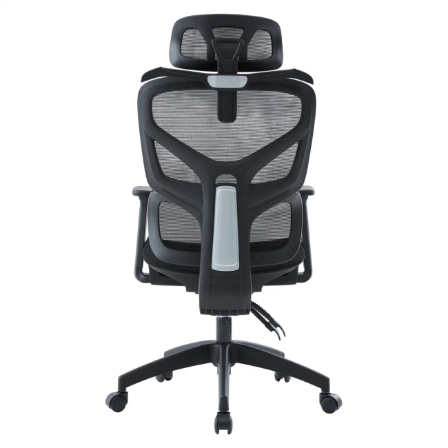 ΚΑΡΕΚΛΑ ΓΡΑΦΕΙΟΥ APEX HM1227.01 ΜΑΥΡO MESH & PP 68x68x120-130Υεκ