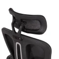 ΚΑΡΕΚΛΑ ΓΡΑΦΕΙΟΥ BARNET HM18258.01 ΜΑΥΡΟ MESH-ΜΑΥΡΟΣ ΣΚΕΛΕΤΟΣ NYLON 61x62x123Υ