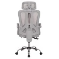 ΚΑΡΕΚΛΑ ΓΡΑΦΕΙΟΥ BARNET HM18258.02 ΓΚΡΙ MESH-ΓΚΡΙ ΣΚΕΛΕΤΟΣ NYLON 61x62x123Υ