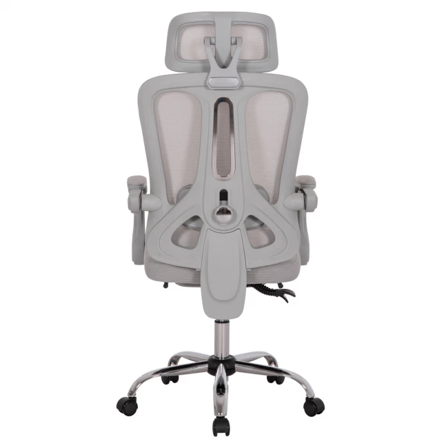 ΚΑΡΕΚΛΑ ΓΡΑΦΕΙΟΥ BARNET HM18258.02 ΓΚΡΙ MESH-ΓΚΡΙ ΣΚΕΛΕΤΟΣ NYLON 61x62x123Υ