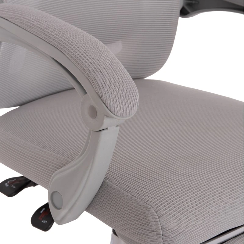 ΚΑΡΕΚΛΑ ΓΡΑΦΕΙΟΥ BARNET HM18258.02 ΓΚΡΙ MESH-ΓΚΡΙ ΣΚΕΛΕΤΟΣ NYLON 61x62x123Υ