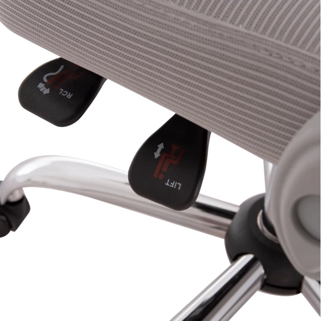 ΚΑΡΕΚΛΑ ΓΡΑΦΕΙΟΥ BARNET HM18258.02 ΓΚΡΙ MESH-ΓΚΡΙ ΣΚΕΛΕΤΟΣ NYLON 61x62x123Υ