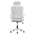 ΚΑΡΕΚΛΑ ΓΡΑΦΕΙΟΥ BLAZER HM1205.02 ΓΚΡΙ MESH-ΛΕΥΚΟΣ ΣΚΕΛΕΤΟΣ 60x58x110-130Υεκ.