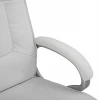 ΚΑΡΕΚΛΑ ΓΡΑΦΕΙΟΥ CHANDER HM1092.02 ΛΕΥΚΗ 63x66x116 εκ.