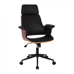 ΚΑΡΕΚΛΑ ΓΡΑΦΕΙΟΥ ΔΙΕΥΘΥΝΤΙΚΗ SUPERIOR PRO HM1110.01 ΚΑΡΥΔΙ-ΜΑΥΡΗ 67x66x120 cm ΚΑΡΕΚΛΑ ΓΡΑΦΕΙΟΥ ΔΙΕΥΘΥΝΤΙΚΗ SUPERIOR PRO HM1110.01 ΚΑΡΥΔΙ-ΜΑΥΡΗ 67x66x120 cm
