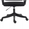 ΚΑΡΕΚΛΑ ΓΡΑΦΕΙΟΥ FRANTIC HM1224.01 ΜΑΥΡO MESH & ΠΟΛΥΠΡΟΠΥΛΕΝΙΟ 60x60x134Υεκ