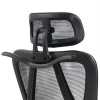 ΚΑΡΕΚΛΑ ΓΡΑΦΕΙΟΥ FRANTIC HM1224.01 ΜΑΥΡO MESH & ΠΟΛΥΠΡΟΠΥΛΕΝΙΟ 60x60x134Υεκ