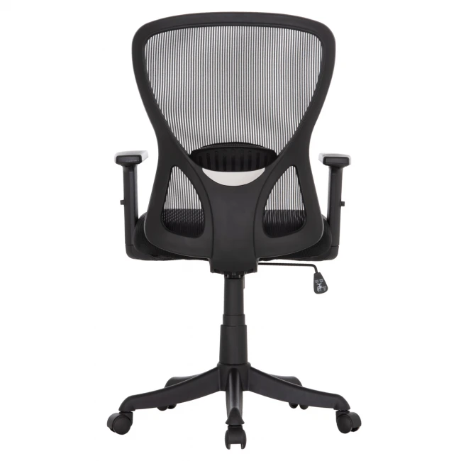 ΚΑΡΕΚΛΑ ΓΡΑΦΕΙΟΥ KRAM HM1208.01 ΜΑΥΡΟΣ ΣΚΕΛΕΤΟΣ--ΜΑΥΡΟ MESH 64x64x100-108Υεκ.