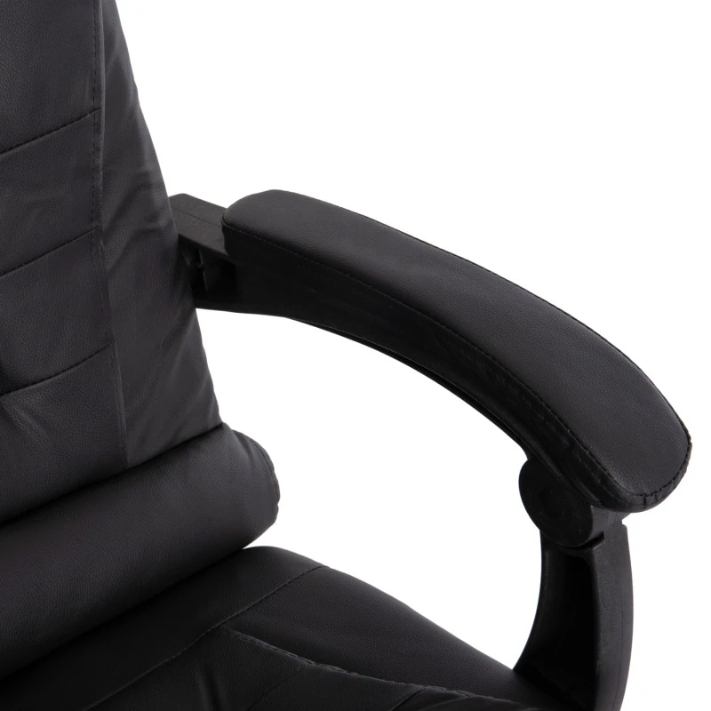 ΚΑΡΕΚΛΑ ΓΡΑΦΕΙΟΥ LAGOM HM1198 ΜΑΥΡO PVC-ΜΕΤΑΛ.ΒΑΣΗ-ΜΑΥΡΟ NYLON ΣΚΕΛΕΤΟΣ 60x70x104Υεκ