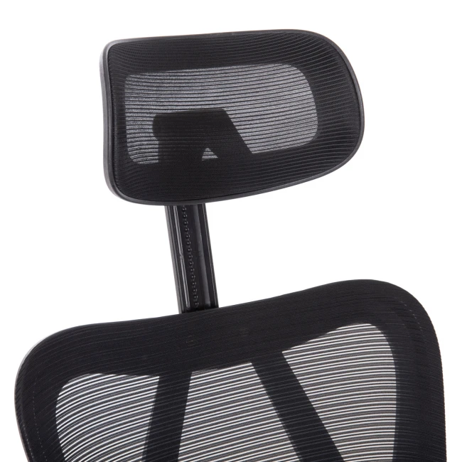 ΚΑΡΕΚΛΑ ΓΡΑΦΕΙΟΥ MEXER HM1195.01 ΜΑΥΡΟ MESH-ΜΕΤΑΛ.ΒΑΣΗ-NYLON ΣΚΕΛΕΤΟΣ 60x49x130Υεκ.