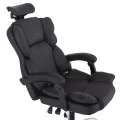 ΚΑΡΕΚΛΑ ΓΡΑΦΕΙΟΥ OCTAVIUS HM1202 ΜΑΥΡΟ PVC & NYLON-ΜΕΤΑΛ.ΧΡΩΜΙΟ ΒΑΣΗ 52x55x128Υεκ