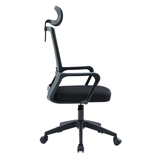 ΚΑΡΕΚΛΑ ΓΡΑΦΕΙΟΥ VELOCITY HM1229.01 ΜΑΥΡO MESH & PP 61x62x123Υεκ
