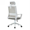 ΚΑΡΕΚΛΑ ΓΡΑΦΕΙΟΥ VELOCITY HM1229.02 ΛΕΥΚΟ PP--ΑΝΟΙΧΤΟ ΓΚΡΙ MESH 61x62x123Υεκ