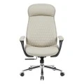 ΚΑΡΕΚΛΑ ΓΡΑΦΕΙΟΥ PREMIUM VELUM HM1233.02 ΜΠΕΖ PU--ΒΑΣΗ ΧΡΩΜΙΟΥ 71x69x116-122Υεκ.