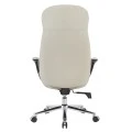 ΚΑΡΕΚΛΑ ΓΡΑΦΕΙΟΥ PREMIUM VELUM HM1233.02 ΜΠΕΖ PU--ΒΑΣΗ ΧΡΩΜΙΟΥ 71x69x116-122Υεκ.