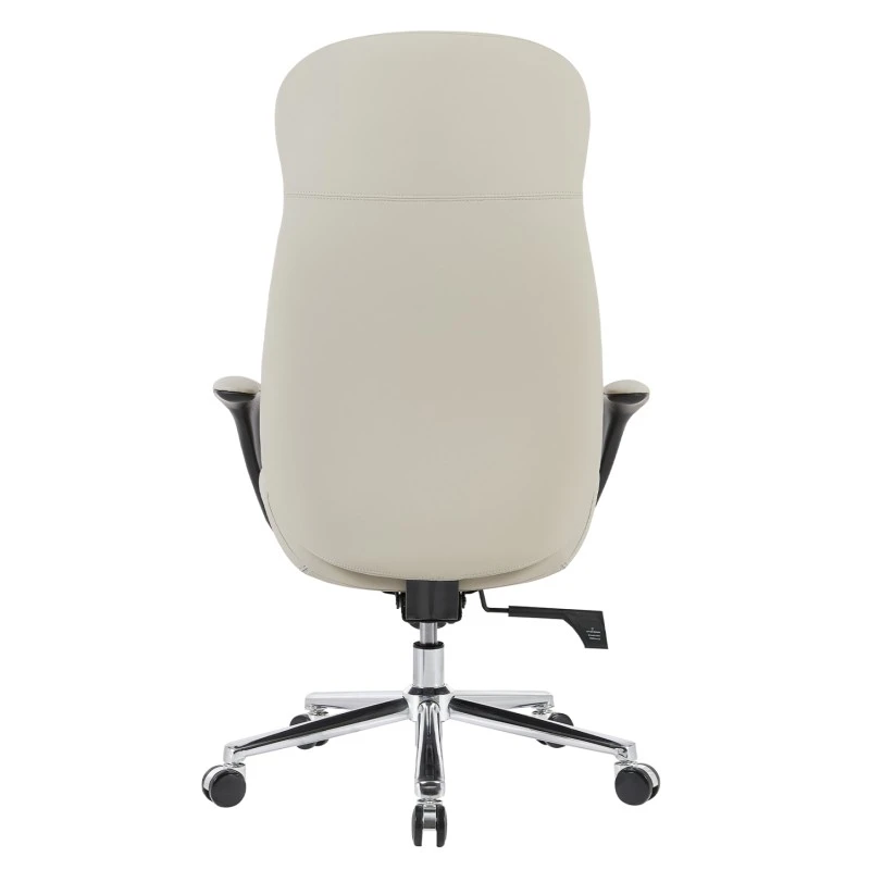 ΚΑΡΕΚΛΑ ΓΡΑΦΕΙΟΥ PREMIUM VELUM HM1233.02 ΜΠΕΖ PU--ΒΑΣΗ ΧΡΩΜΙΟΥ 71x69x116-122Υεκ.