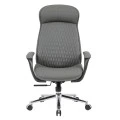 ΚΑΡΕΚΛΑ ΓΡΑΦΕΙΟΥ PREMIUM VELUM HM1233.10 ΓΚΡΙ PU--ΒΑΣΗ ΧΡΩΜΙΟΥ 71x69x116-122Υεκ.