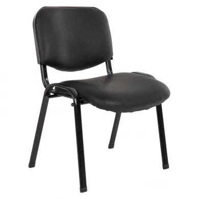 ΚΑΡΕΚΛΑ JANISHA HM1010.01 ΜΕ ΔΕΡΜΑΤΙΝΗ PU ΜΑΥΡΟ 53,5x59x77 εκ.