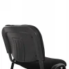 ΚΑΡΕΚΛΑ JANISHA HM1010.11 HOMEMARKT ΜΕ ΥΦΑΣΜΑ ΜΑΥΡΟ 53,5x59x77Υεκ.