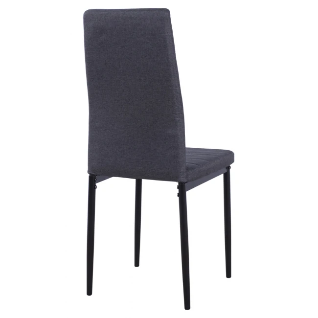 ΚΑΡΕΚΛΑ ΜΕΤΑΛΛΙΚΗ LADY HM0037.20 ΓΚΡΙ ΥΦΑΣΜΑ ΜΕΤΑΛΛΙΚΟ ΣΚΕΛΕΤΟ K/D 40x48x95