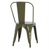ΚΑΡΕΚΛΑ ΜΕΤΑΛΛΙΚΗ MELITA-PRO HM8641.43 ΣΕ DARK OLIVE GREEN 44x47x84.5Υεκ.