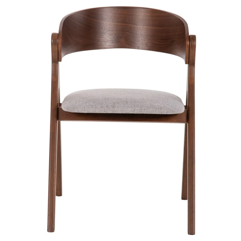 ΚΑΡΕΚΛΑ NEKKER HM9739.02 RUBBERWOOD ΣΕ ΚΑΡΥΔΙ-ΜΠΕΖ ΥΦΑΣΜΑ ΚΑΘΙΣΜΑ 56x55x78Yεκ.