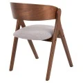 ΚΑΡΕΚΛΑ NEKKER HM9739.02 RUBBERWOOD ΣΕ ΚΑΡΥΔΙ-ΜΠΕΖ ΥΦΑΣΜΑ ΚΑΘΙΣΜΑ 56x55x78Yεκ.