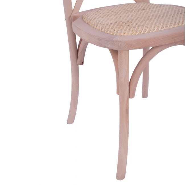 ΚΑΡΕΚΛΑ OWEN ΞΥΛΙΝΗ ΣΤΟΙΒΑΖΟΜΕΝΗ ΑΠΟ ΟΞΙΑ ΑΒΑΦΗ ΜΕ ΧΙΑΣΤΙ ΠΛΑΤΗ HM8575.20 45x55,5x90 cm