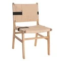 ΚΑΡΕΚΛΑ RUBBERWOOD ΚΑΙ ΣΧΟΙΝΙ ΣΕ ΦΥΣΙΚΟ RUSTIC 49X59X86Yεκ.HM9323.01