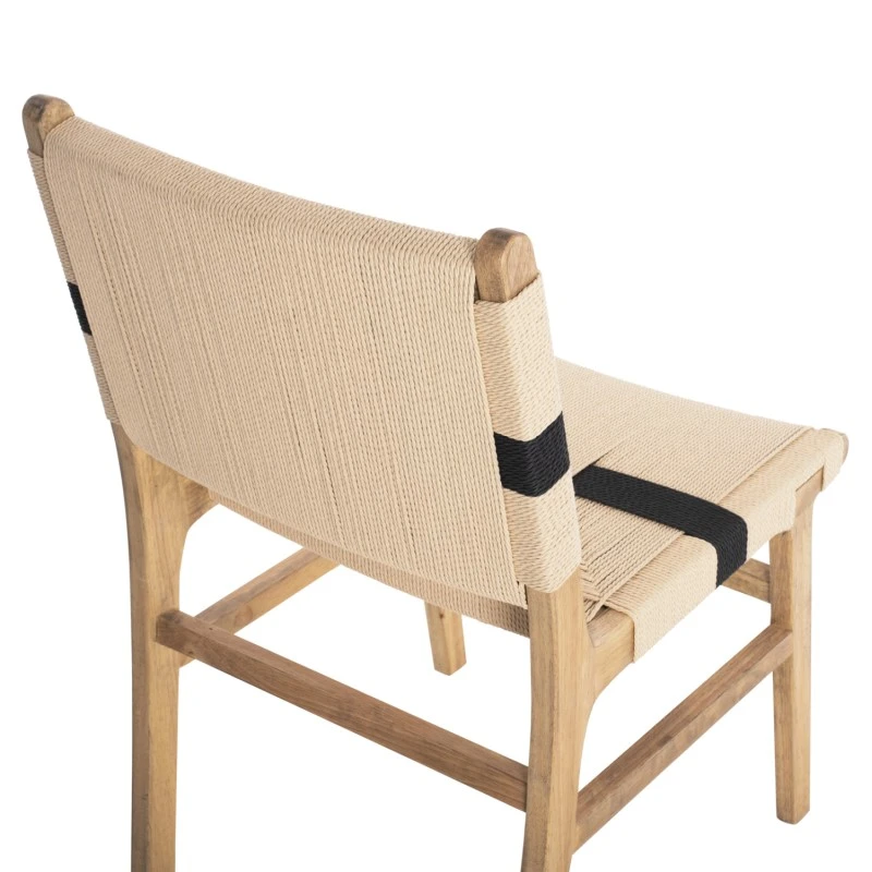 ΚΑΡΕΚΛΑ RUBBERWOOD ΚΑΙ ΣΧΟΙΝΙ ΣΕ ΦΥΣΙΚΟ RUSTIC 49X59X86Yεκ.HM9323.01