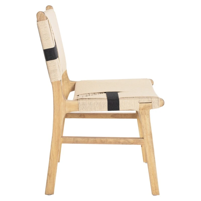 ΚΑΡΕΚΛΑ RUBBERWOOD ΚΑΙ ΣΧΟΙΝΙ ΣΕ ΦΥΣΙΚΟ RUSTIC 49X59X86Yεκ.HM9323.01