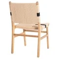 ΚΑΡΕΚΛΑ RUBBERWOOD ΚΑΙ ΣΧΟΙΝΙ ΣΕ ΦΥΣΙΚΟ RUSTIC 49X59X86Yεκ.HM9323.01