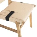 ΚΑΡΕΚΛΑ RUBBERWOOD ΚΑΙ ΣΧΟΙΝΙ ΣΕ ΦΥΣΙΚΟ RUSTIC 49X59X86Yεκ.HM9323.01