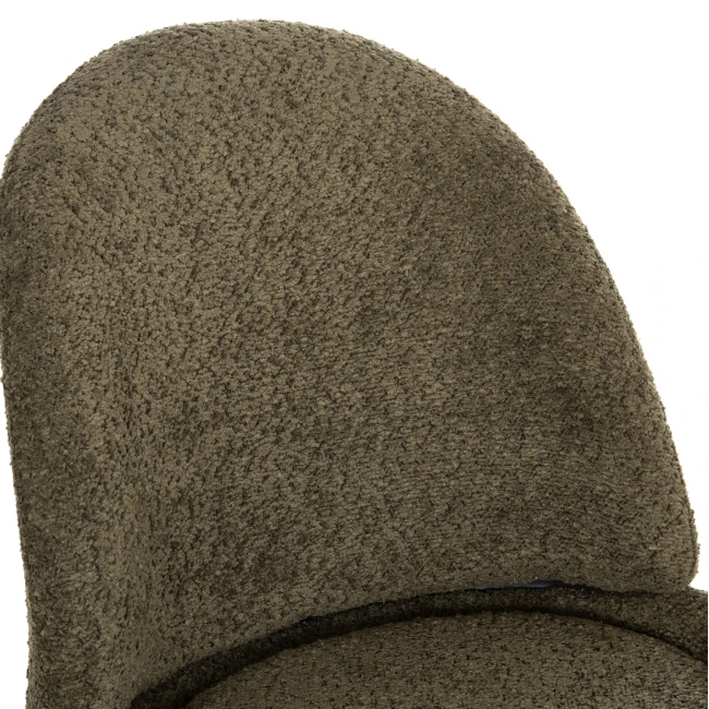 ΚΑΡΕΚΛΑ SARKY HM8585.13 ΥΦΑΣΜΑ ΜΠΟΥΚΛΕ ΠΡΑΣΙΝΟ ΜΕ ΜΕΤΑΛΛΙΚΑ ΠΟΔΙΑ 56x64x88Yεκ.