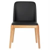 KΑΡΕΚΛΑ ΤΡΑΠΕΖΑΡΙΑΣ FURLAN HM9944.01 RUBBERWOOD-ΜΑΥΡΟ PU 54,5x58x86Υεκ