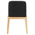 KΑΡΕΚΛΑ ΤΡΑΠΕΖΑΡΙΑΣ FURLAN HM9944.01 RUBBERWOOD-ΜΑΥΡΟ PU 54,5x58x86Υεκ