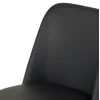 KΑΡΕΚΛΑ ΤΡΑΠΕΖΑΡΙΑΣ FURLAN HM9944.01 RUBBERWOOD-ΜΑΥΡΟ PU 54,5x58x86Υεκ