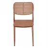 ΚΑΡΕΚΛΑ ΤΡΑΠΕΖΑΡΙΑΣ HILLIARD HM6645.08 ΑΛΟΥΜΙΝΙΟ ΣΕ TERRACOTTA 46x54x78Υεκ