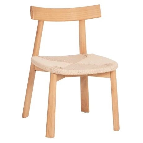 KΑΡΕΚΛΑ ΤΡΑΠΕΖΑΡΙΑΣ OSORIO HM18335.01 RUBBERWOOD & ΣΧΟΙΝΙ ΣΕ ΦΥΣΙΚΟ 51x55x74Υεκ