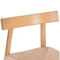 KΑΡΕΚΛΑ ΤΡΑΠΕΖΑΡΙΑΣ OSORIO HM18335.01 RUBBERWOOD & ΣΧΟΙΝΙ ΣΕ ΦΥΣΙΚΟ 51x55x74Υεκ
