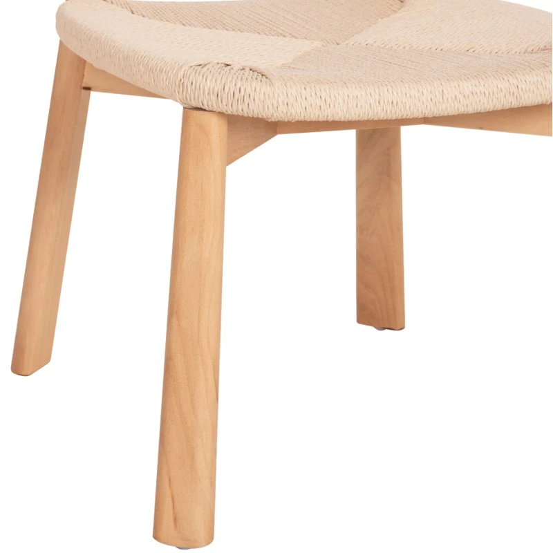 KΑΡΕΚΛΑ ΤΡΑΠΕΖΑΡΙΑΣ OSORIO HM18335.01 RUBBERWOOD & ΣΧΟΙΝΙ ΣΕ ΦΥΣΙΚΟ 51x55x74Υεκ