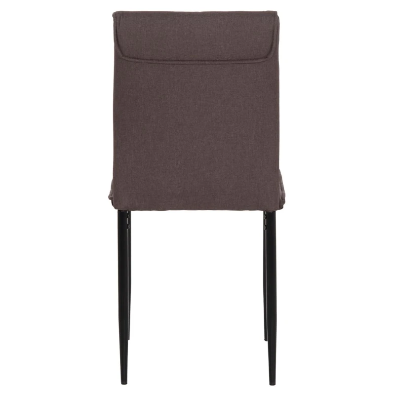 ΚΑΡΕΚΛΑ ΤΡΑΠΕΖΑΡΙΑΣ PERKY HM18347.03 ΚΑΦΕ ΥΦΑΣΜΑ-ΜΕΤΑΛ. ΠΟΔΙΑ ΜΑΥΡΑ 44x60x87Υεκ