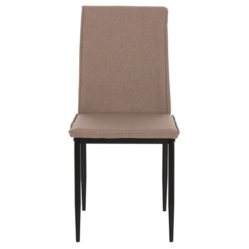 ΚΑΡΕΚΛΑ ΤΡΑΠΕΖΑΡΙΑΣ PERKY HM18347.04 ΜΠΕΖ ΥΦΑΣΜΑ-ΜΕΤΑΛ. ΠΟΔΙΑ ΜΑΥΡΑ 44x60x87Υεκ