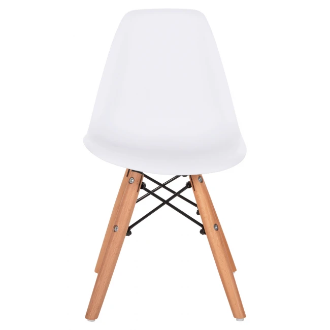 ΚΑΡΕΚΛΑ TWIST KID ΤΜΧ.HM8453.01 ΞΥΛΙΝΑ ΠΟΔΙΑ Κ ΚΑΘΙΣΜΑ PP ΛΕΥΚΟ 30,5Χ33Χ59 ΕΚ