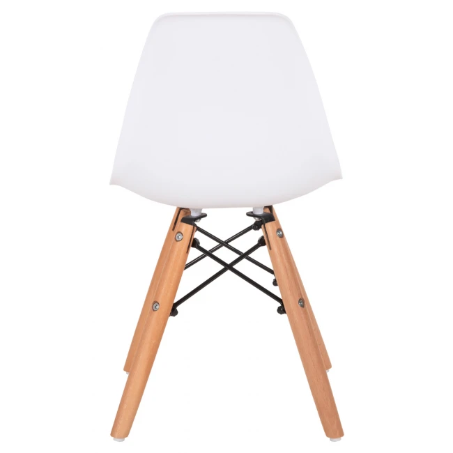 ΚΑΡΕΚΛΑ TWIST KID ΤΜΧ.HM8453.01 ΞΥΛΙΝΑ ΠΟΔΙΑ Κ ΚΑΘΙΣΜΑ PP ΛΕΥΚΟ 30,5Χ33Χ59 ΕΚ