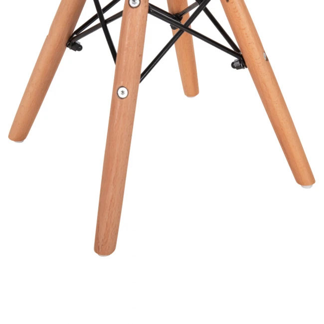 ΚΑΡΕΚΛΑ TWIST KID ΤΜΧ.HM8453.01 ΞΥΛΙΝΑ ΠΟΔΙΑ Κ ΚΑΘΙΣΜΑ PP ΛΕΥΚΟ 30,5Χ33Χ59 ΕΚ