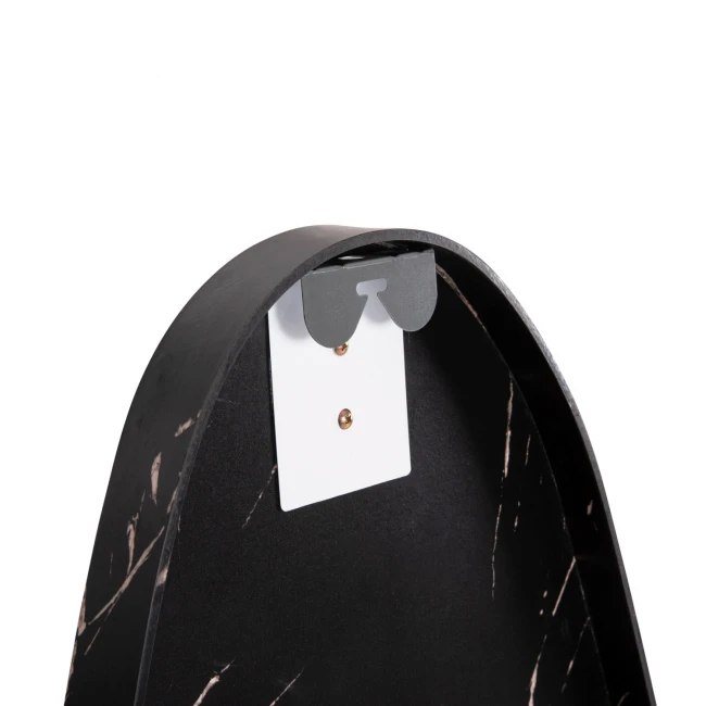 ΚΑΘΡΕΠΤΗΣ ΤΟΙΧΟΥ CRITHER HM4486.01 ΜΕ ΠΛΑΙΣΙΟ MDF ΣΕ BLACK MARBLE ΧΡΩΜΑ 49x140Υεκ.